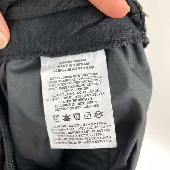 Nike Women's Swoosh Running Shorts Size M Black - Picture 5 of 6